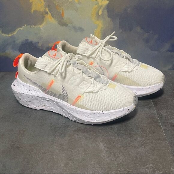 Nike Shoes - Nike Crater Impact Women's Summit White Grey Fog Sneakers Size 7